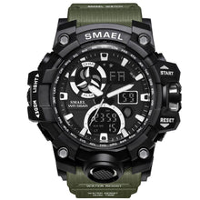 Load image into Gallery viewer, Man Green Smael Military Watch