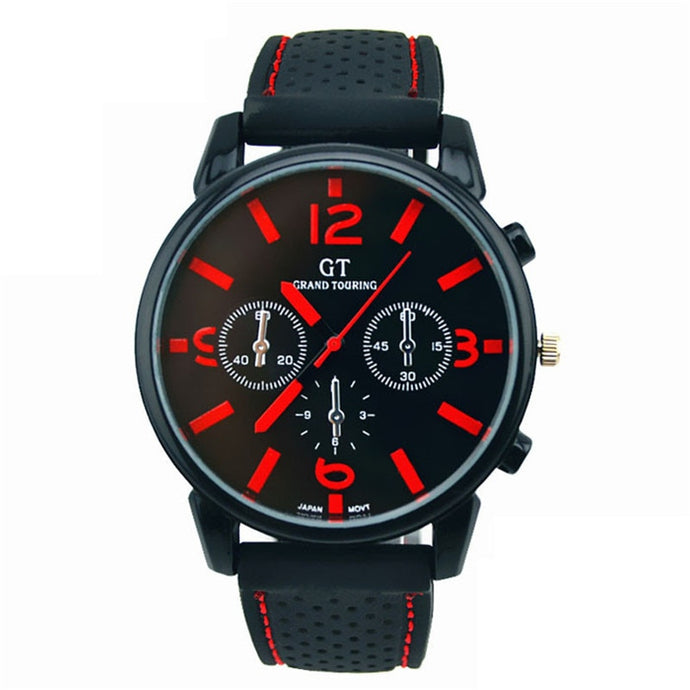 Man Black-Red Watch