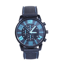Load image into Gallery viewer, Man Black-Orange Watch