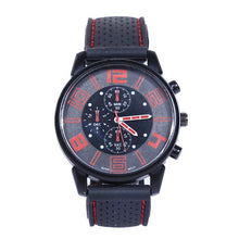 Load image into Gallery viewer, Man Black-Orange Watch